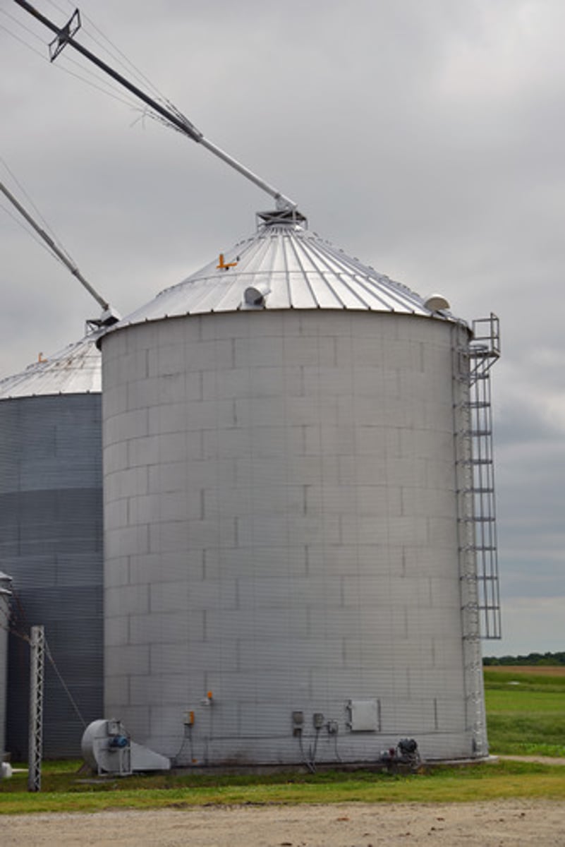 <p>used to storage harvested grain</p>