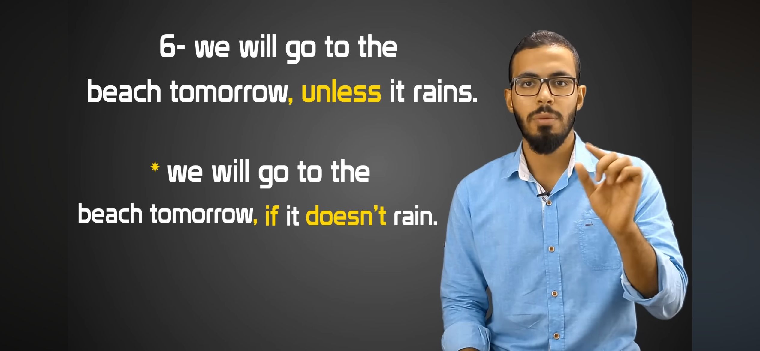 <p>أنتبه لتع do w does</p>