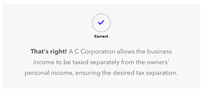 <p>C Corporation (C Corp)</p>