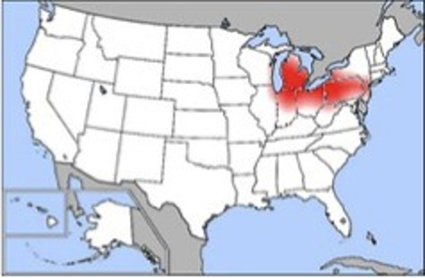 <p>area in the upper Midwest that had been an industrial powerhouse, but lost much of their economic base to other parts of the country and other parts of the world</p>