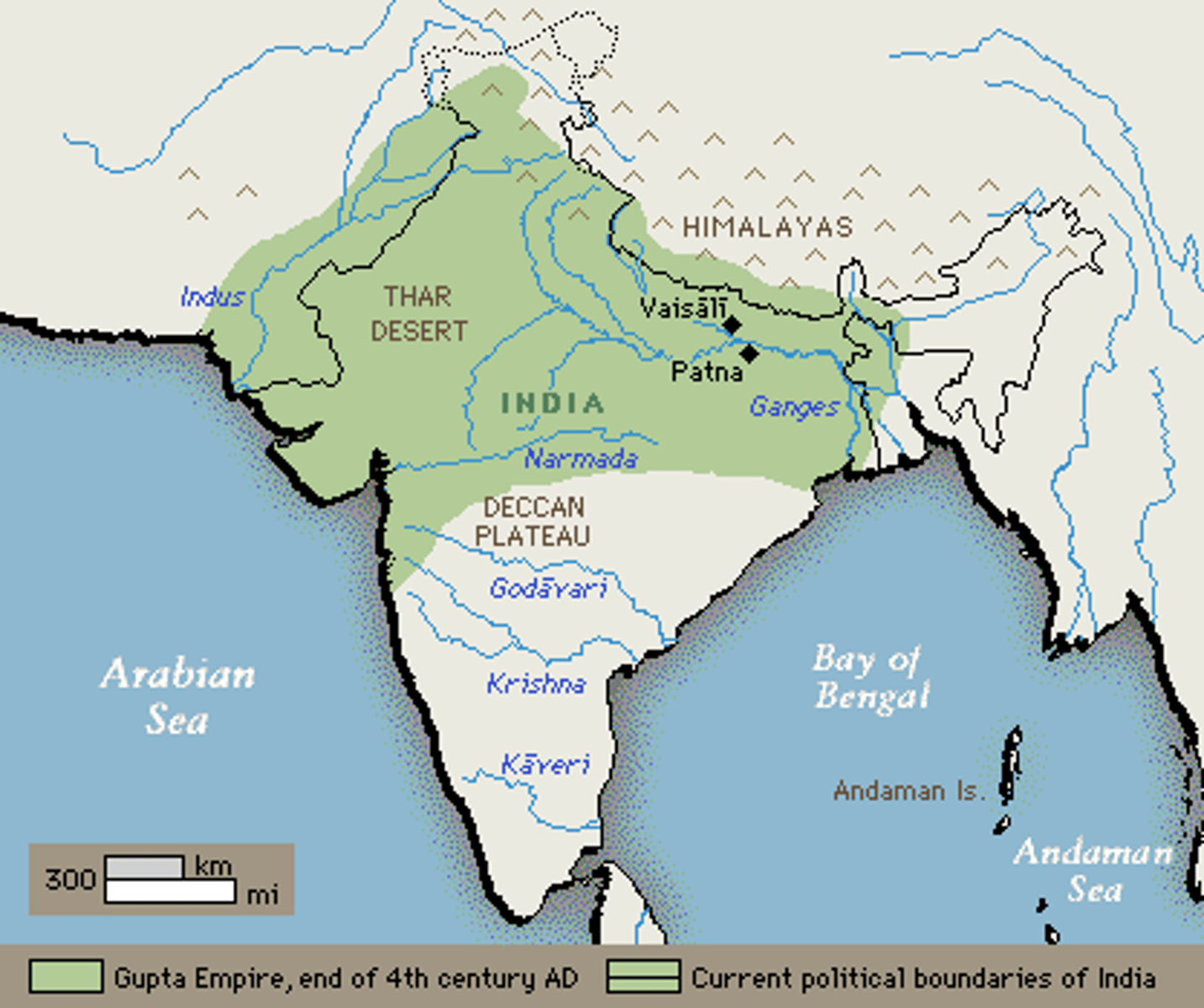 <p>An empire of India (320-550 C.E.).</p>