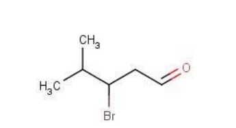 <p>the following structure is of the compound</p><p>A. 3-bromo-4-methylpentanol</p><p>B. 3-bromo-4-methylpentanal</p><p>C. 3-bromo-2-methylpentanal</p><p>D. none of above</p>