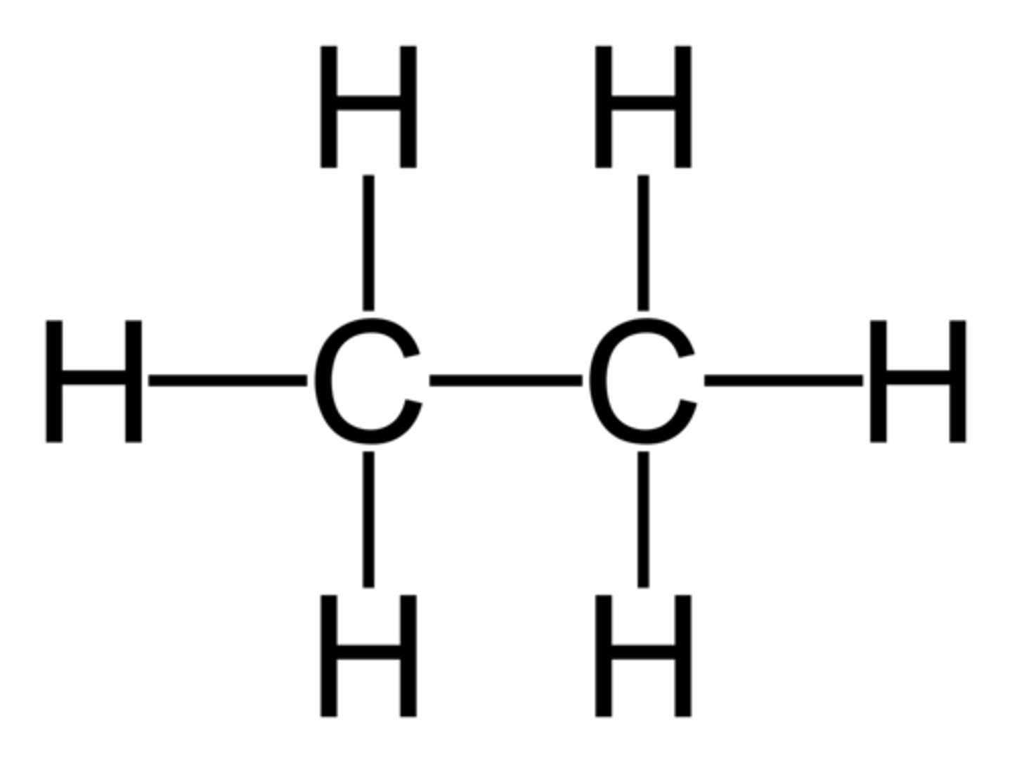 <p>Single bond C to C</p>