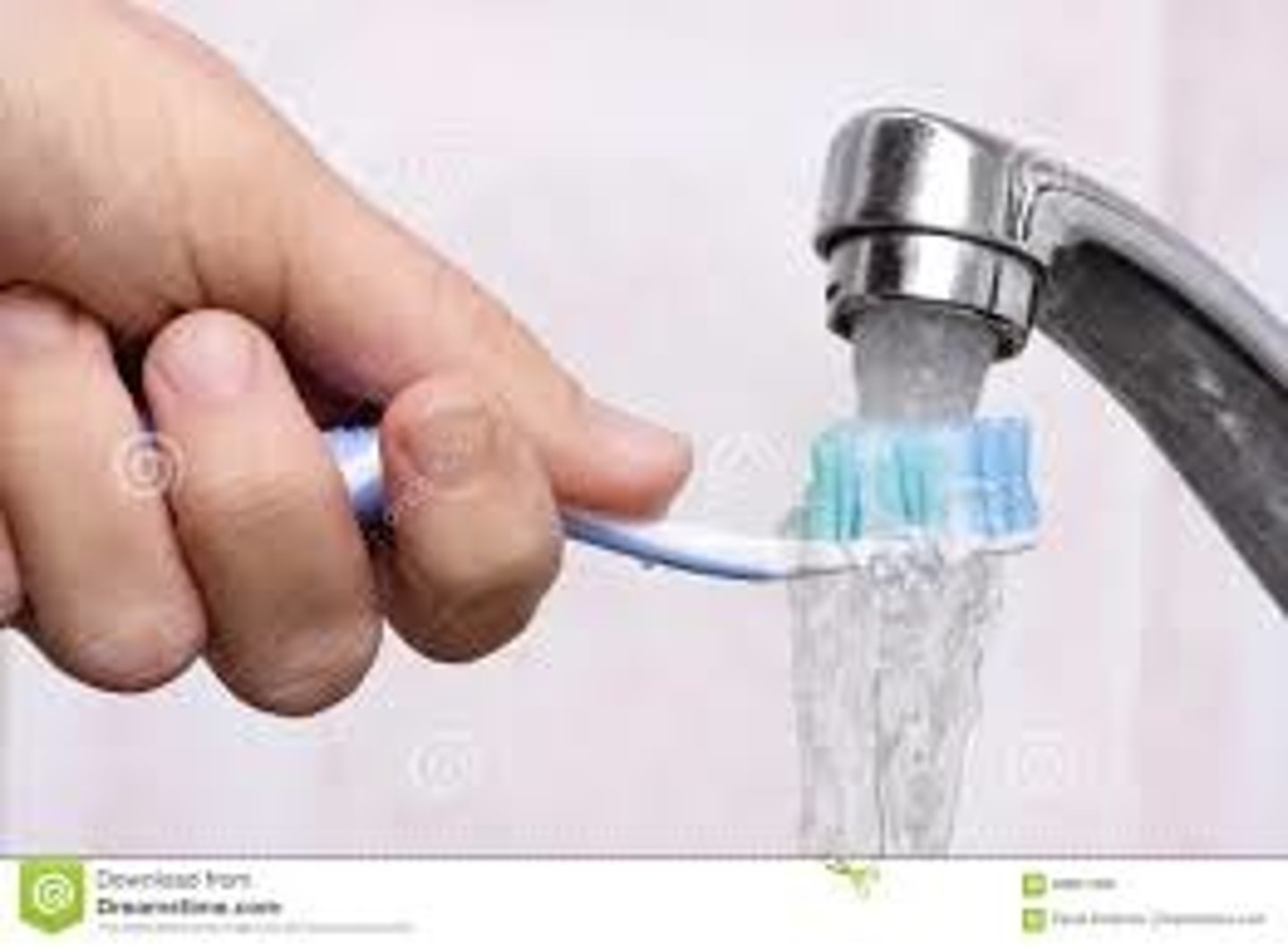<p>to use water to remove soap from something</p>