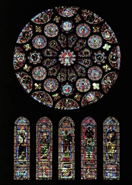<p>Chartres West Facade Rose Window</p>