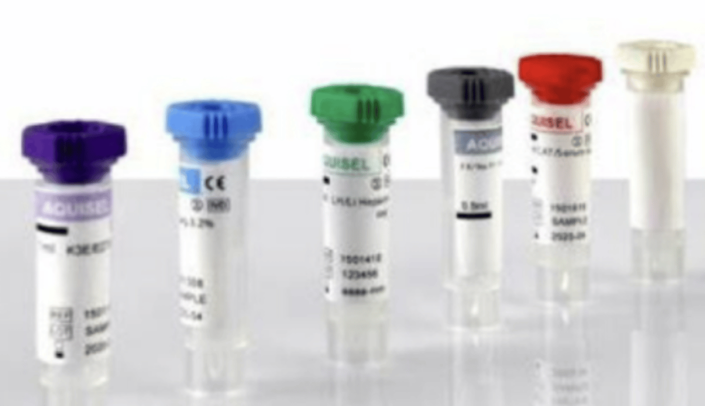 <p>con el tubo morado (purple), ¿obtenemos plasma o suero?</p>