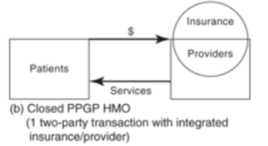 <ul><li><p><span style="background-color: transparent;"><strong>Providers are integrated within health plan</strong></span></p></li><li><p><span style="background-color: transparent;"><strong>Strict utilization management&nbsp;</strong></span></p></li><li><p><span style="background-color: transparent;"><strong>Restrictive, quality of care decreases because of how strict they were—with plans that refused other care needed&nbsp;</strong></span></p></li></ul><p></p>