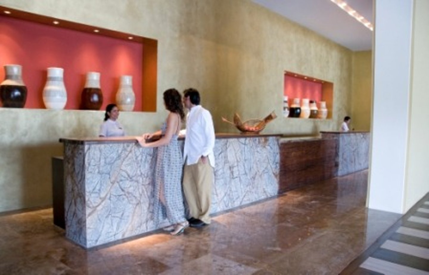 <p>reception desk</p>