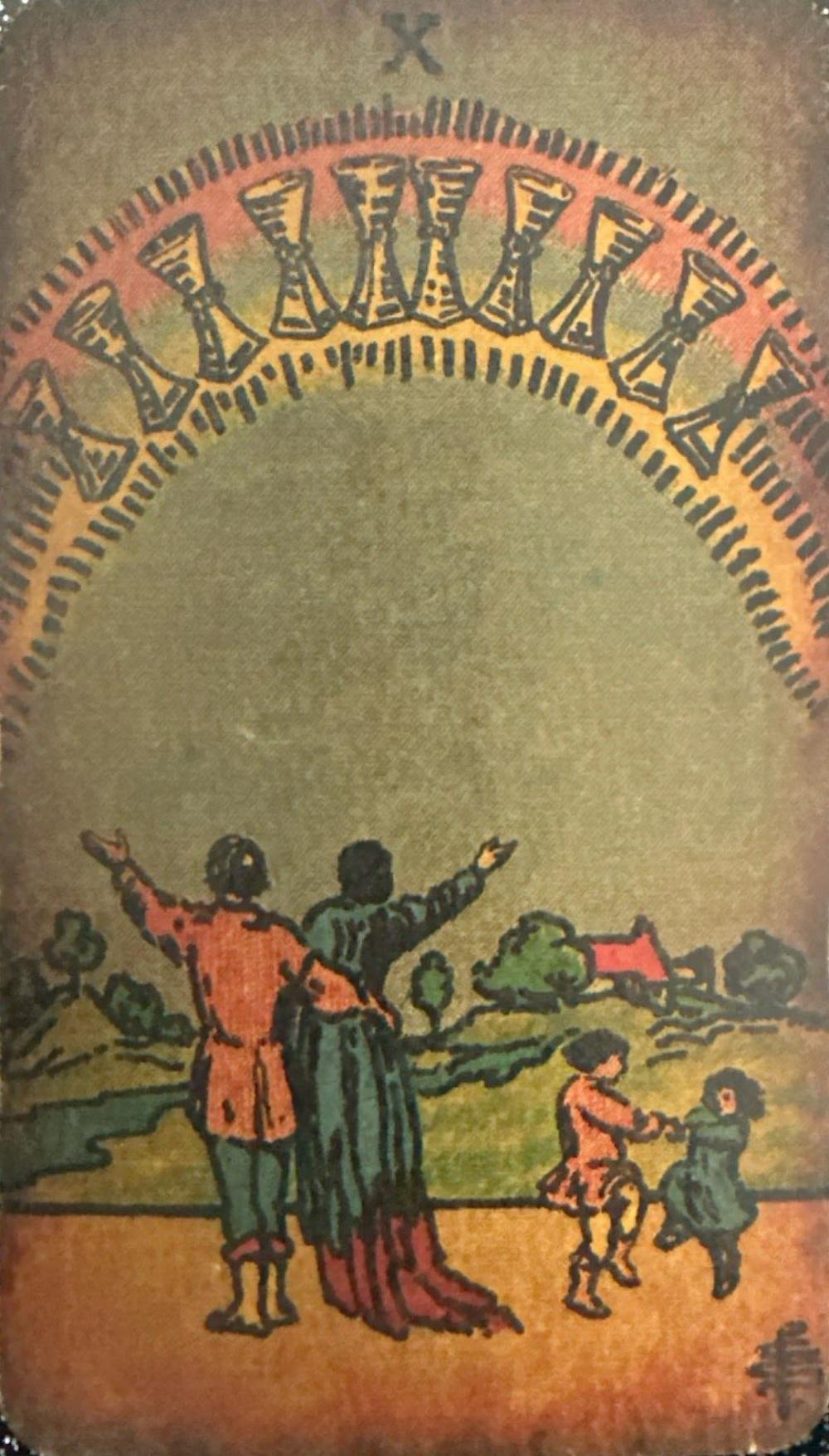 <p>X - Ten of Cups</p>