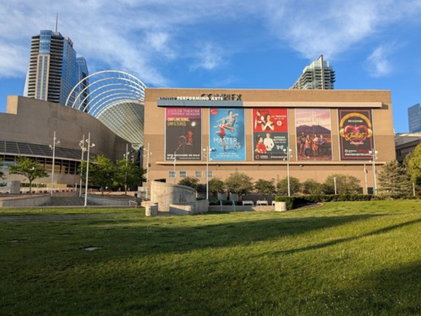 <p>The Denver Performing Arts Complex</p>