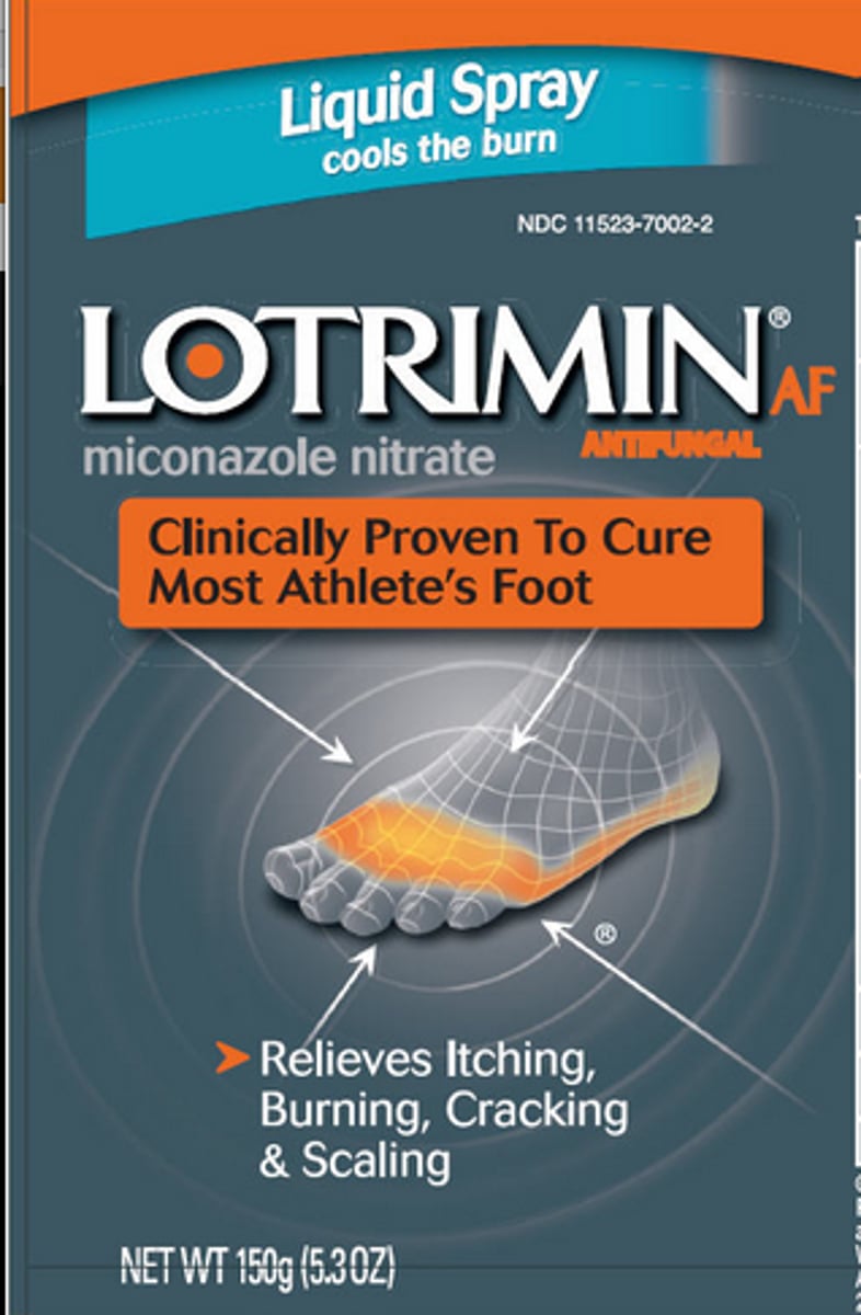 <p>- clotrimazole (Lotrimin)</p><p>- miconazole (Monistat)</p><p>- terbinafine (Lamisil AT)</p>