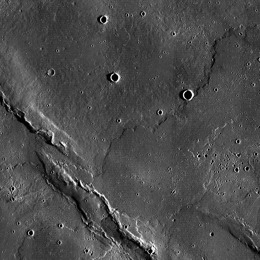 <p><span>Click on the&nbsp;</span><strong>youngest</strong><span>&nbsp;lava flow that crosses this part of the lunar maria.</span></p>
