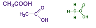 etanoic acid, contains equally much carbons like etane.