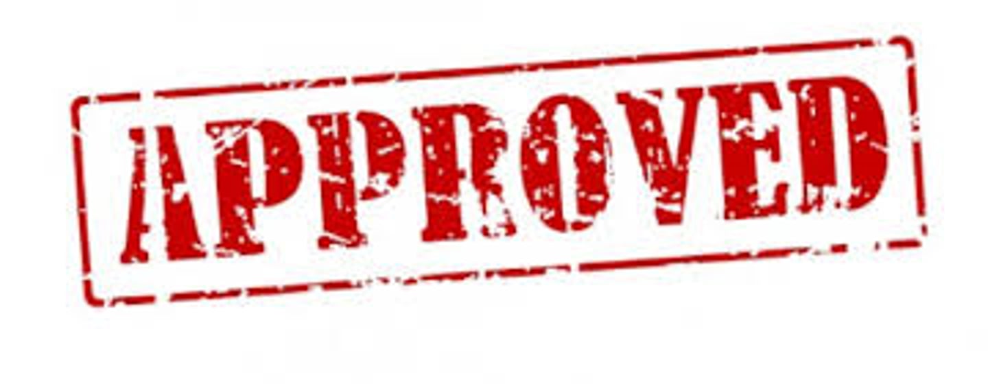 <p>to publicly support or approve of something</p>