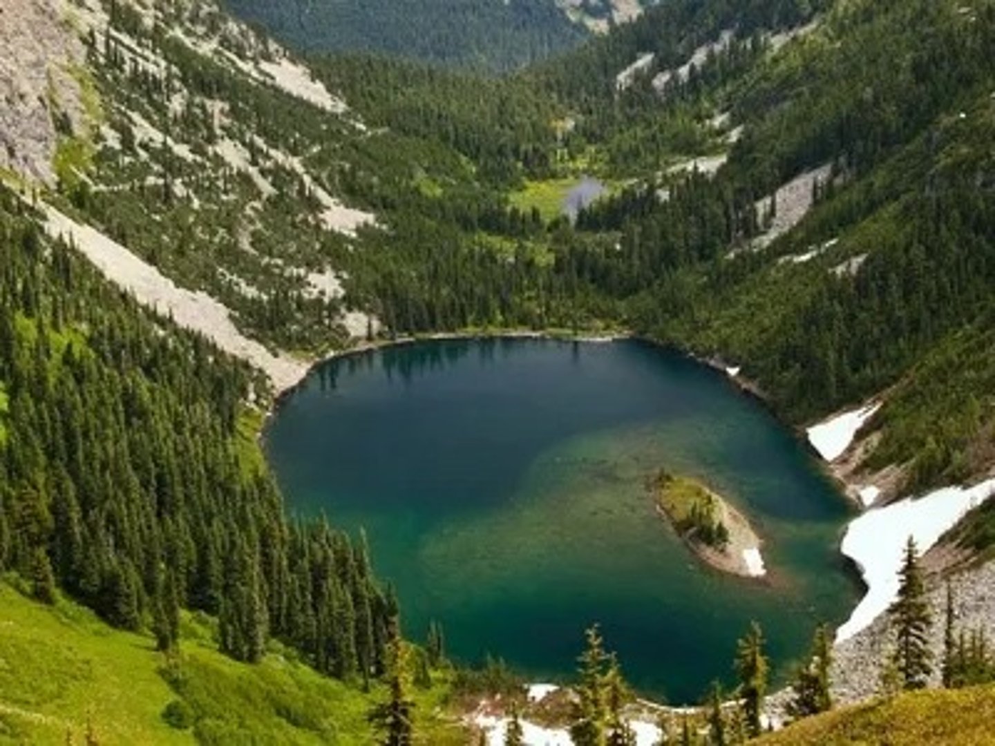 <p>A body of accumulated water that is surrounded by land it can be fresh water or salt water.</p>