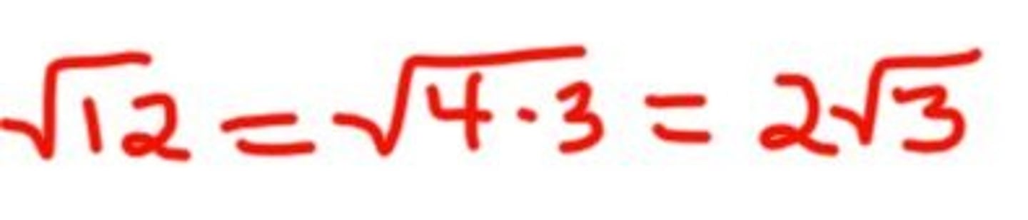 <p>To write a fraction or expression in simplest form</p>