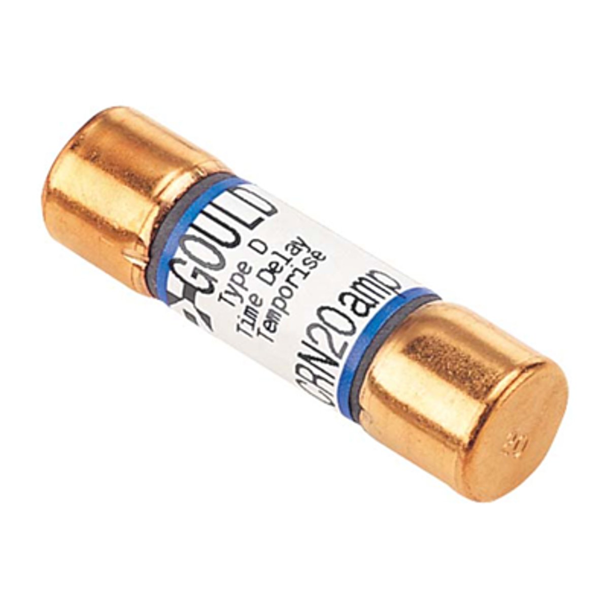 <p>It is a cylinder shaped like a cartridge case and has metal ferrules at each end and a soft fusible element inside.</p>