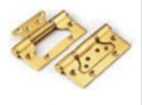 Less robust than butt hinge

No rebating