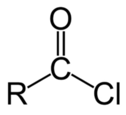 <p>RCOCl</p>