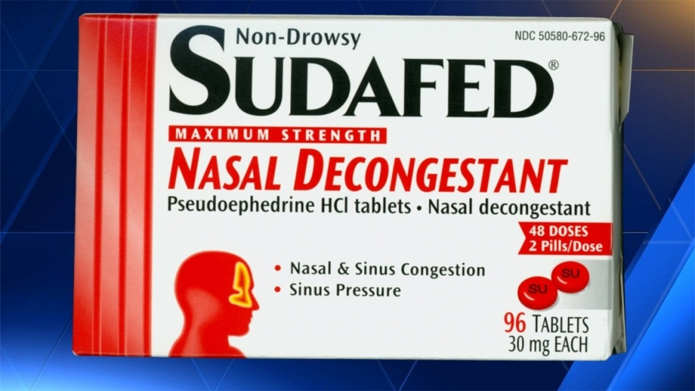 <p>“Decongestants”</p><ul><li><p>pseudoephedrine</p></li><li><p>phenylephrine</p></li></ul>