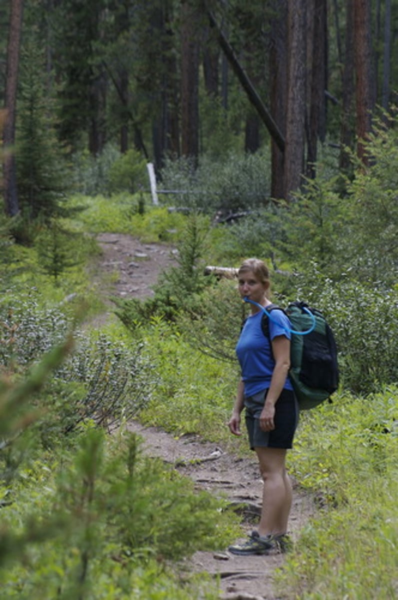 <p>to go on a hike</p>