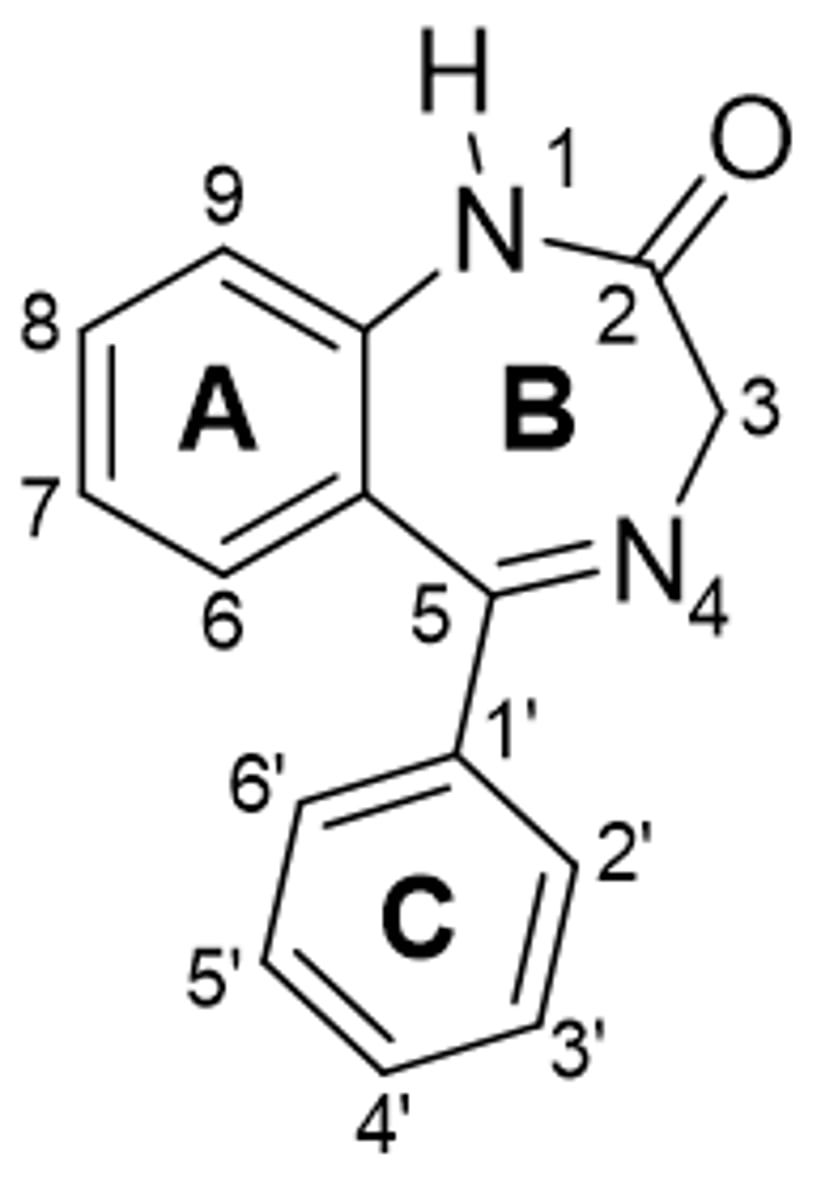 <p>o not required for binding but may increase affinity to receptor due to favorable hydrophobic interactions</p><p>o sub at 4' (para) decreases activity</p>