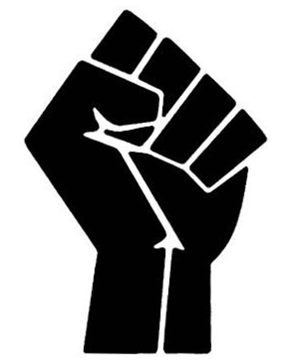 <p>a social movement that called for African American power and resistance and to help fight police brutality</p>