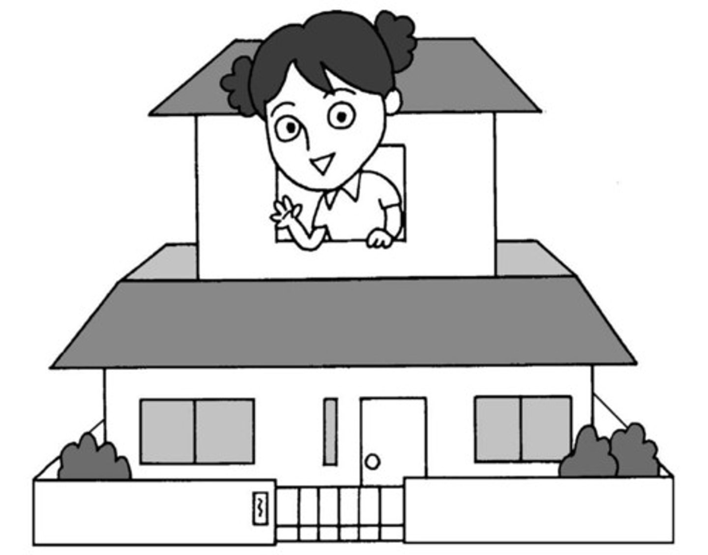 <p>to live in a place</p>