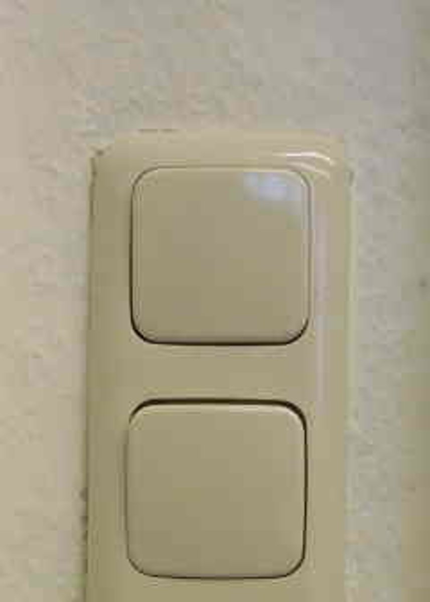 <p>the light switch</p>