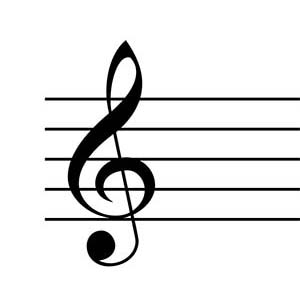 <p>“g” clef</p>