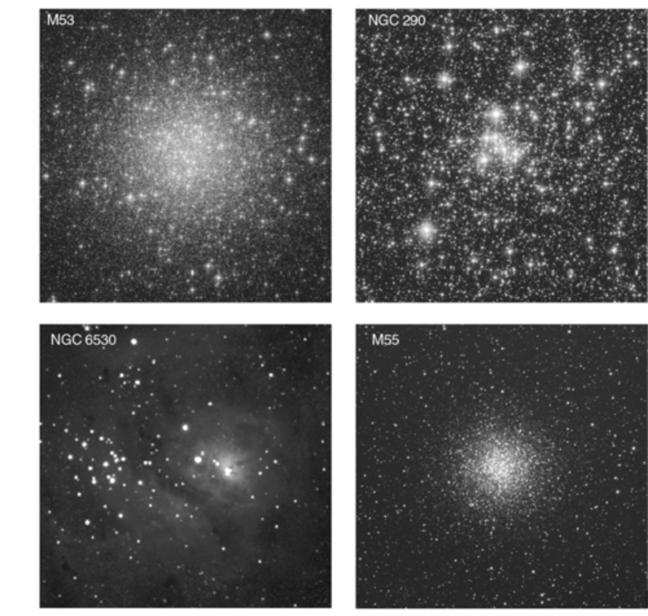 <p>NGC 290 and NGC 6530</p>