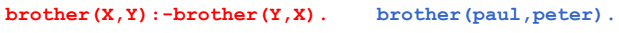 <p>… clause/2 -&nbsp;succeeds once for every clause in the knowledge base that resolves with the given Goal in order to leave a corresponding Resolvent, which is returned.</p>