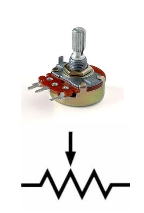 <p><span>A </span><span style="color: yellow;"><strong>variable resistor with three pins.</strong></span><span> </span><span style="color: purple;"><strong>Two of the pins are connected to the ends of a fixed resistor.</strong></span><span><strong> </strong>The </span><span style="color: green;"><strong>middle pin is connected to a wiper that moves across the resistor.</strong></span></p><ul><li><p class="J4GZTQ"><span style="color: blue;"><strong>A three-terminal resistor with a sliding or rotating contact that forms an adjustable voltage divider.</strong></span></p></li><li><p class="J4GZTQ"><span>It is a three-terminal resistor in which the resistance is </span><span style="color: red;"><strong>manually varied to control the flow of electric current.</strong></span></p></li></ul><p></p>