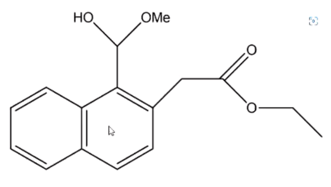 <p>EQ:</p><p>What degradation might this drug undergo?</p>