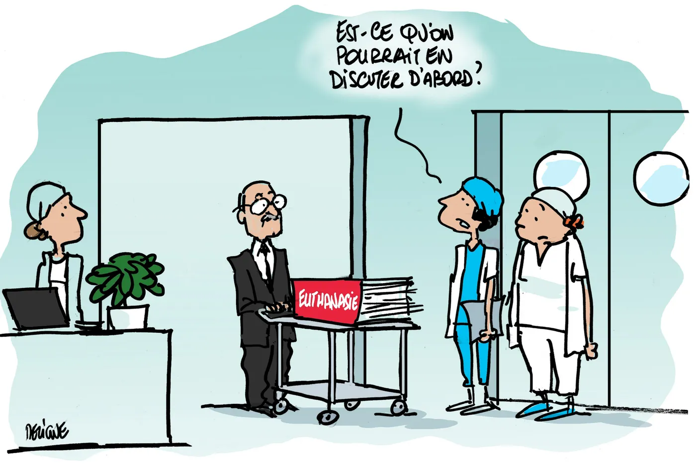 <p>une euthanasie</p>