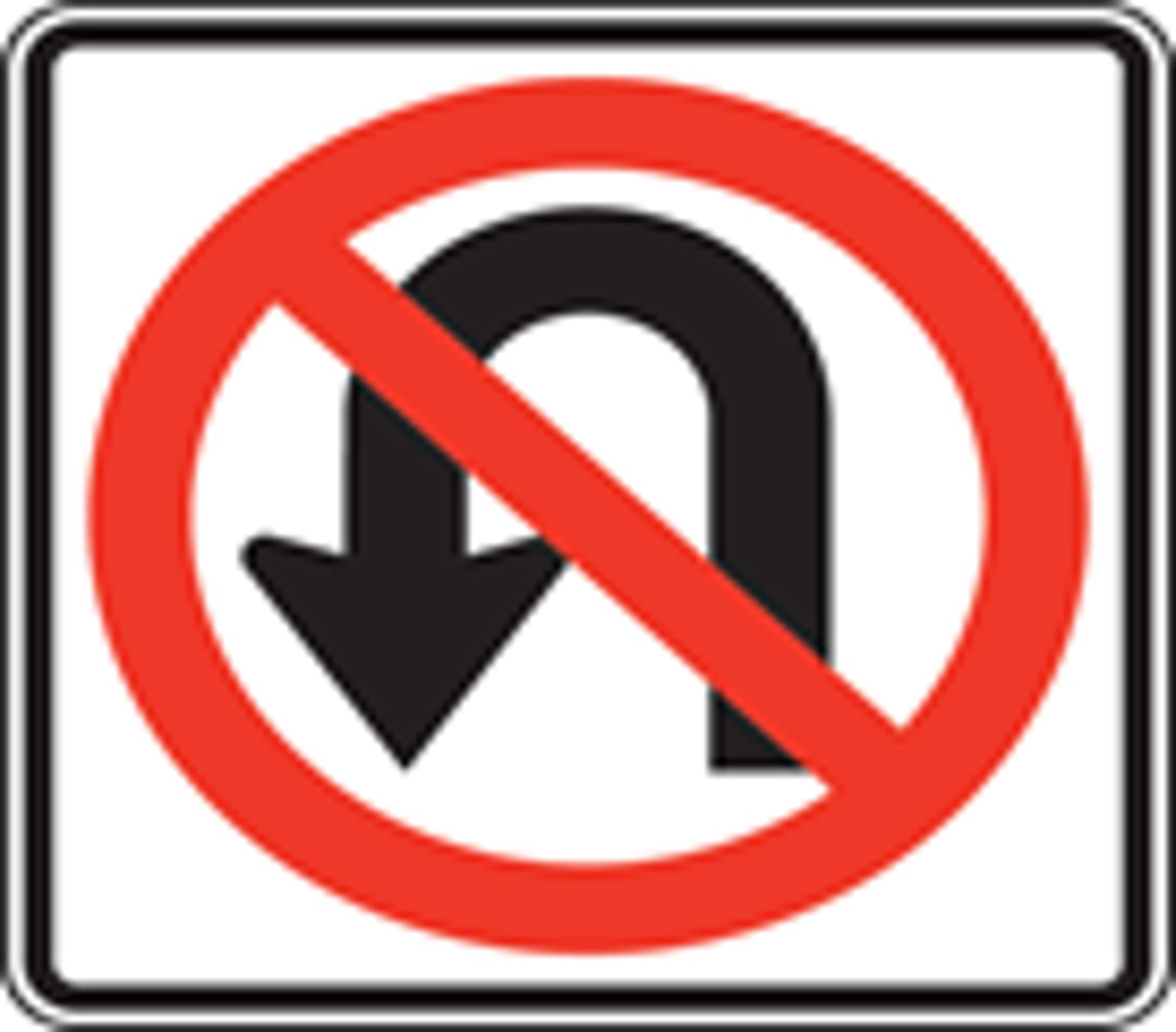 <p>1. No U turn.</p>