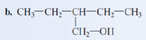 <p>Give the IUPAC name of the following alcohol: </p>