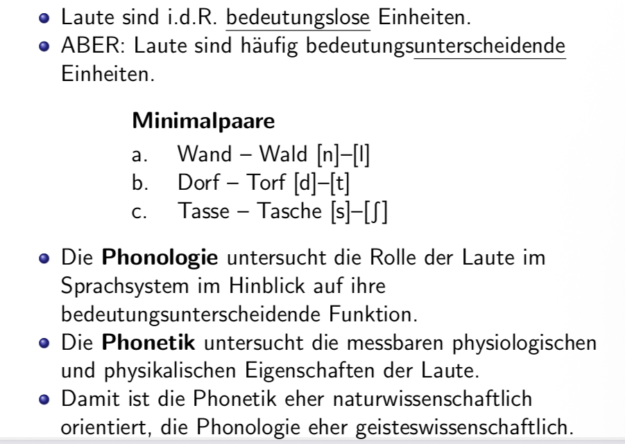 <p><span>Phonetik und Phonologie in der Linguistik</span></p>