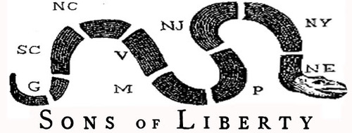 <p>a group of colonists who formed a secret society to oppose British policies at the time of the American Revolution.</p>