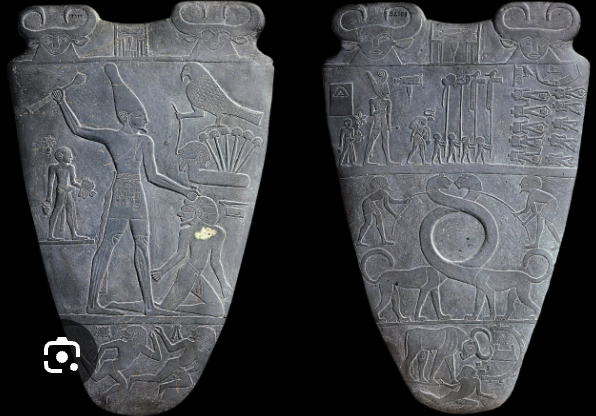 <p>The Palette of Narmer</p>
