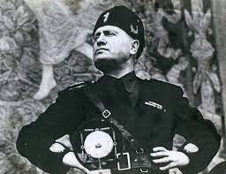 <p>The political ideology and system of governance that emerged during the rule of Benito Mussolini. Drawing inspiration from ancient Roman symbols and values, Mussolini's fascist regime sought to revive the glory of the Roman Empire, emphasizing authoritarian rule, nationalism, and militarism as key pillars of its political philosophy.</p>