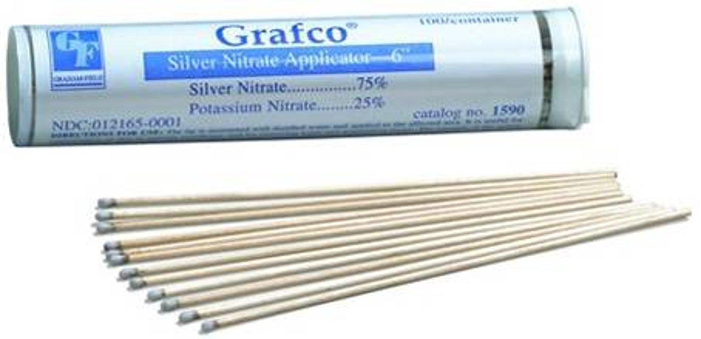 <p>A silver nitrate-based reagent formulated to develop latent fingerprints on porous surfaces.</p>