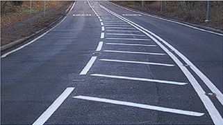 <p>Diagonal Markings</p>