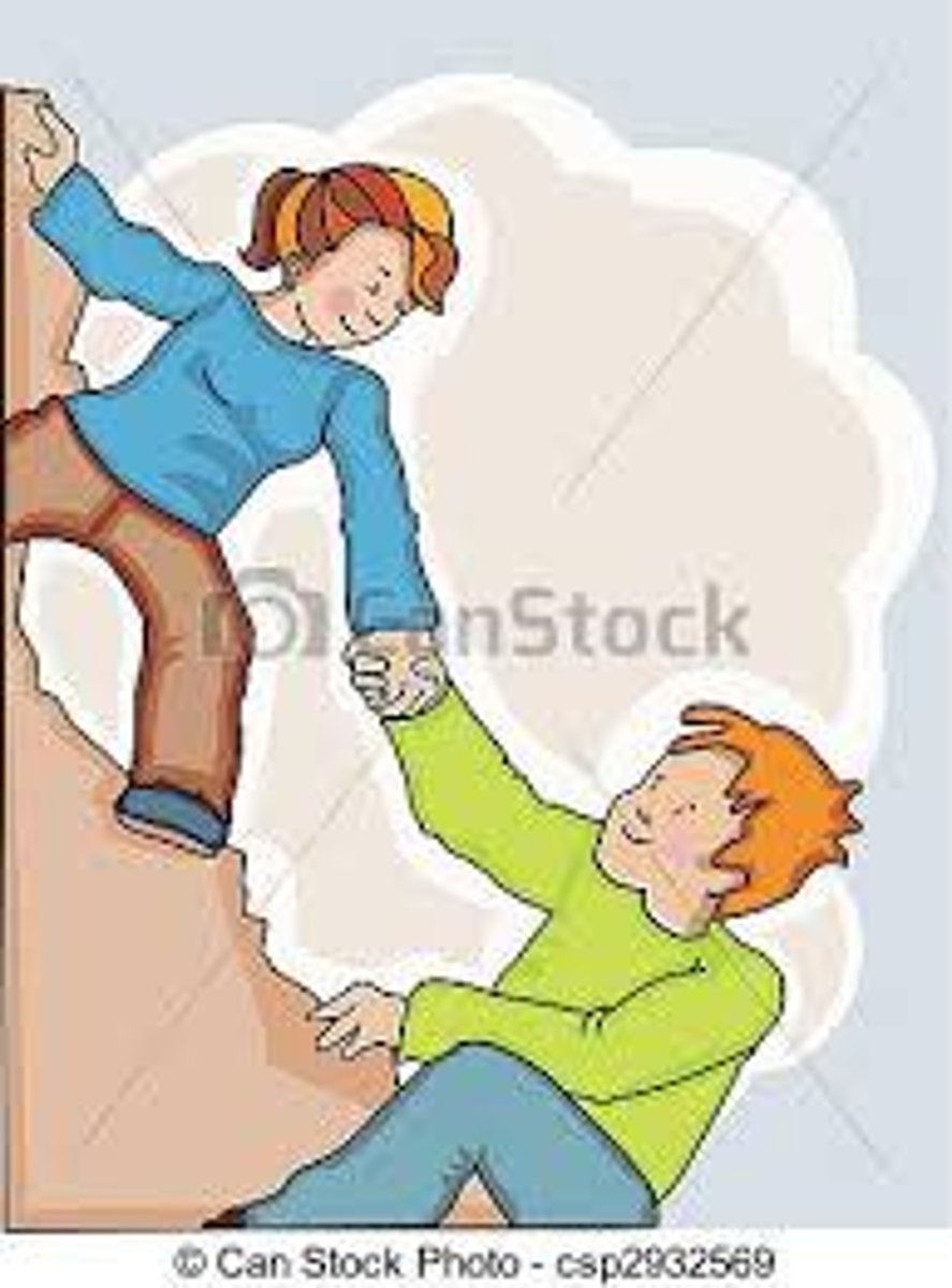 <p>help or support: sự trợ giúp</p>