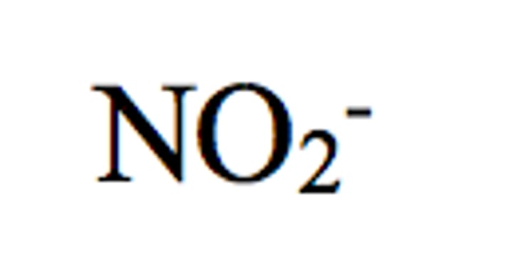 <p>NO2-</p>