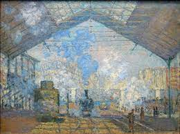 Claude Monet The Saint-Lazare Station