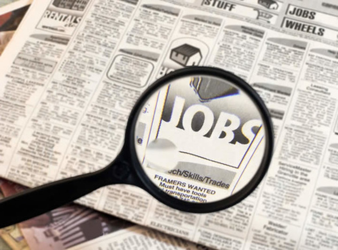 <p>to look for work</p>
