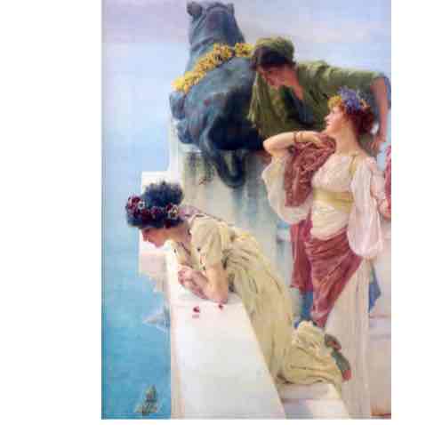 <p>Sir Lawrence Alma-Tadema Painting</p>