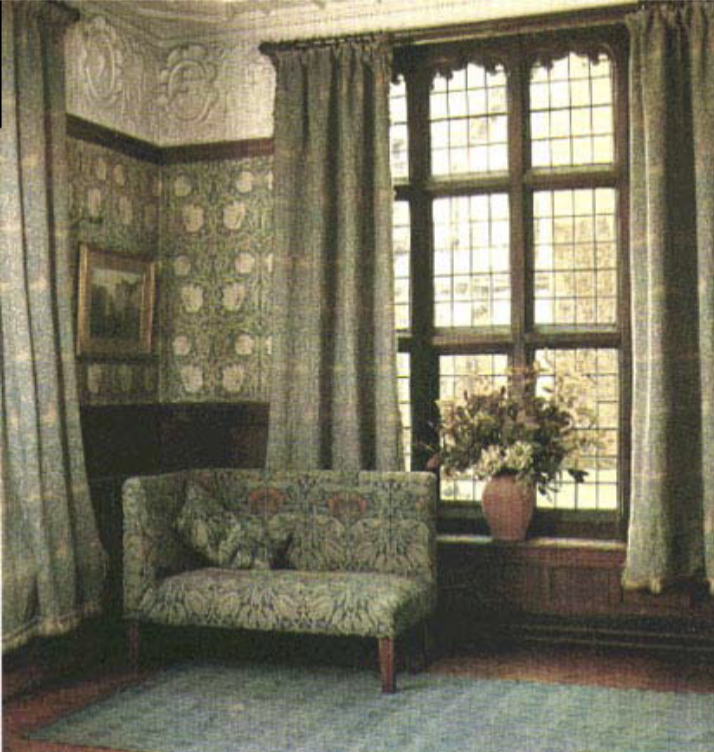 <p>Textile design. William Morris 1870</p>