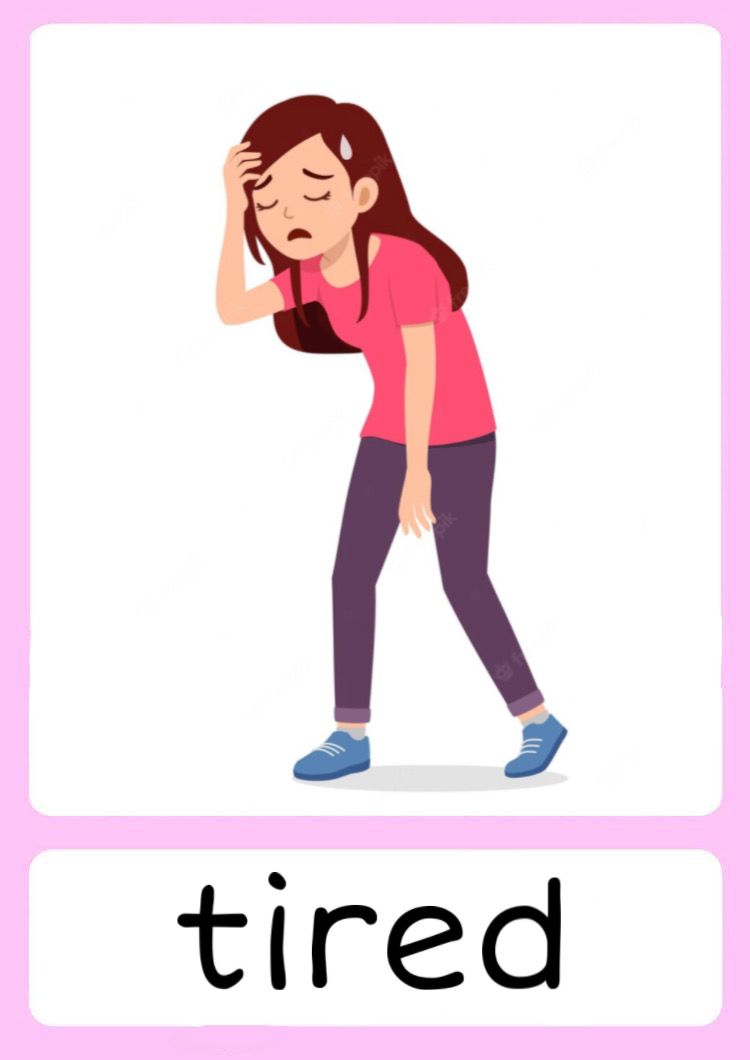<p>Tired </p>